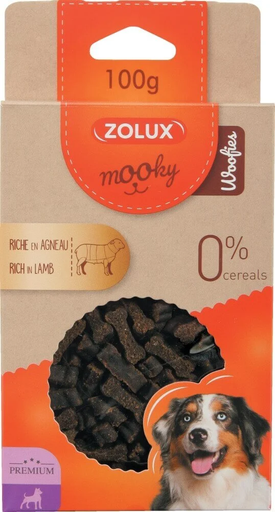 [30138100467] Zolux: Mooky Premium Woofies Grain Free - 100g | Turkey