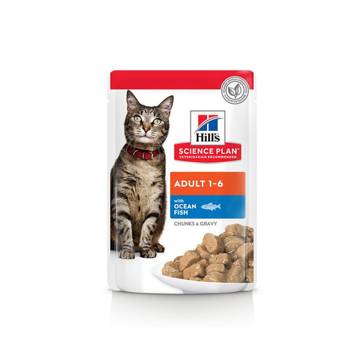[30138100166] Hill’s: Science Plan Adult Cat Wet Food Pouch - 85g | Ocean Fish