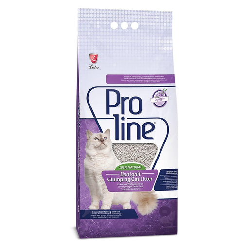 [30138100637] Proline: Bentonite Cat Litter - 5L | Lavender Fragrance