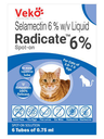Veko Radicate 6% Selamectin Spot On Insect Infection Treatment for Cats - 0.75ml
