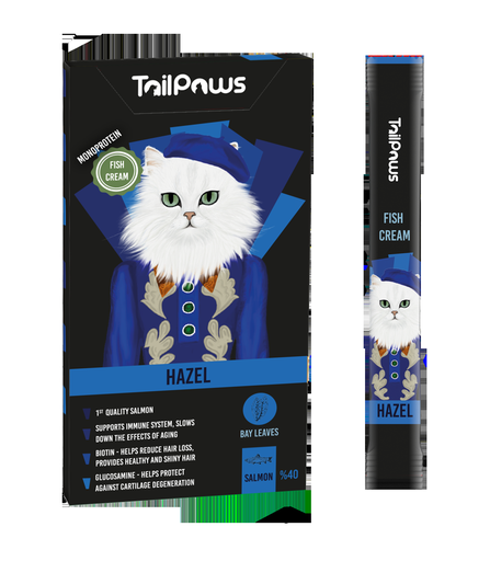[30138100679] Tail Paws Hazel Fish Cream - 75g