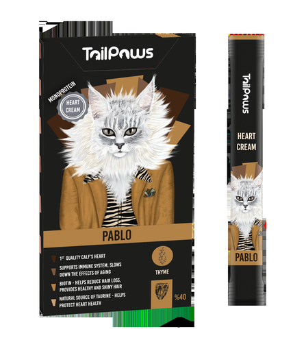 [30138100684] Tail Paws Pablo Health packs in box - 75g