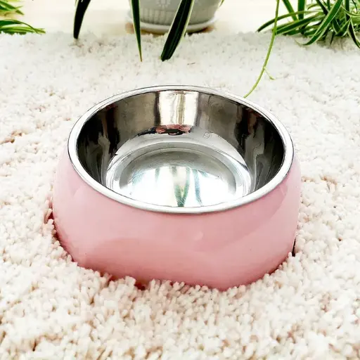 [30138100014] Stainless Steel Bowl - Pink