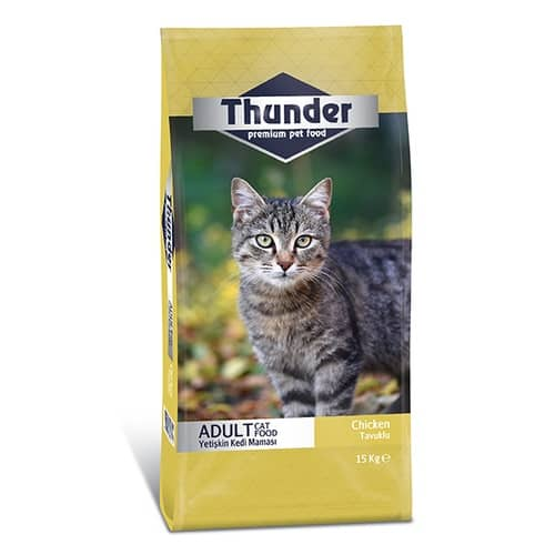 [30138100625] Thunder: Adult Cat Food - 15kg | Chicken