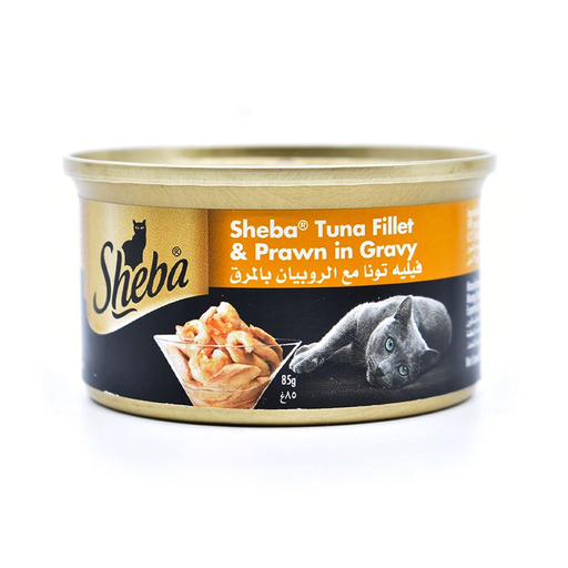 [30138100702] Sheba Tuna & Prawn in Gravy - 85g