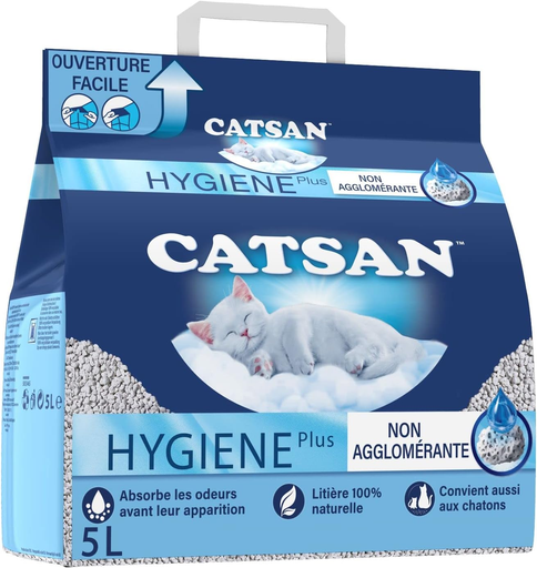 [30138100707] Catsan Hygiene Plus - 5L