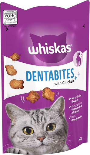 [30138100713] Whiskas Dentabit Chicken - 50g