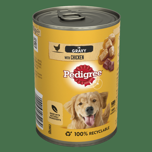 [30138100720] Pedigree Chicken Chunky Tin - 400g