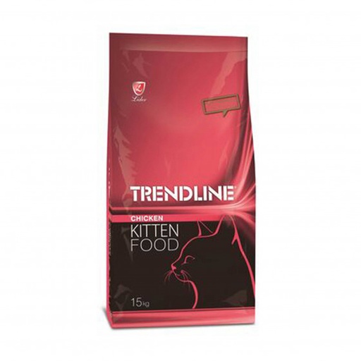 [30138100176] TrendLine Chicken Kitten Cat Food - 15kg