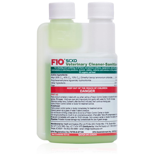 [30138100081] F10: SCXD Veterinary Disinfectant Cleanser - 200ml