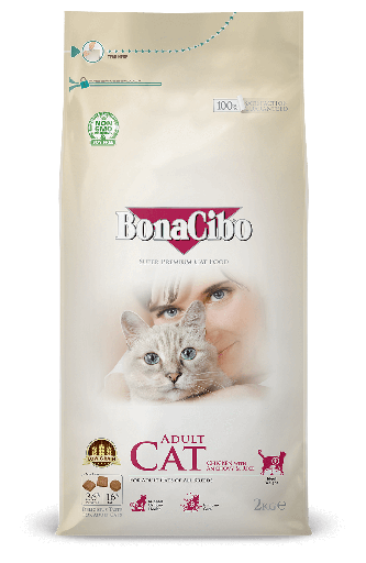 [30138100843] Bonacibo Adult Cat Food Chicken 5 Kg