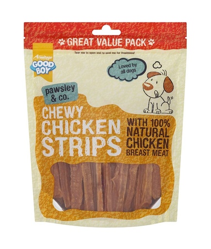 [30138100876] Armitage:Chewy Chicken Strips - 350g Value Pack