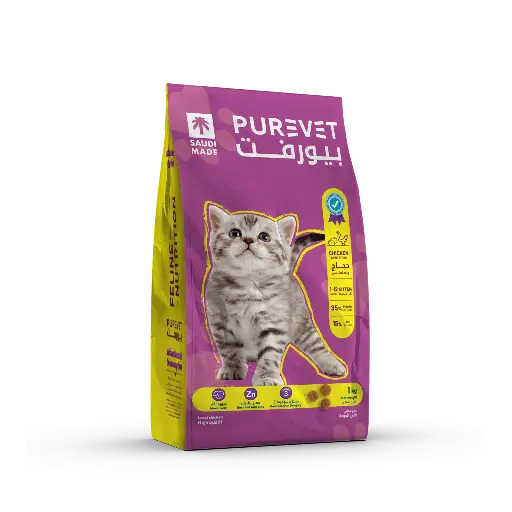 [30138100899] Purevet: Kitten Dry Food - 1kg