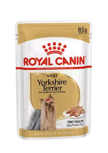 [30138100919] Royal Canin: Breed Health Nutrition Yorkshire Adult (WET FOOD - Pouches) 12 x 85g