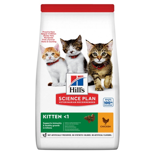 [30138100937] Hill's Science Plan Kitten Food With Chicken (7kg)