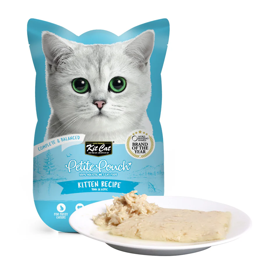 [30138100995] KitCat: Petite Pouch - 70g | Kitten Tuna