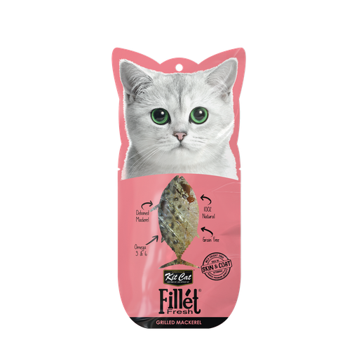[30138101015] KitCat: Fillet Fresh - 30g | Grilled Mackerel