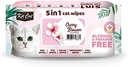 “Kit Cat 5 in 1 Cat Wipes 80pcs (Cherry Bloosom)”